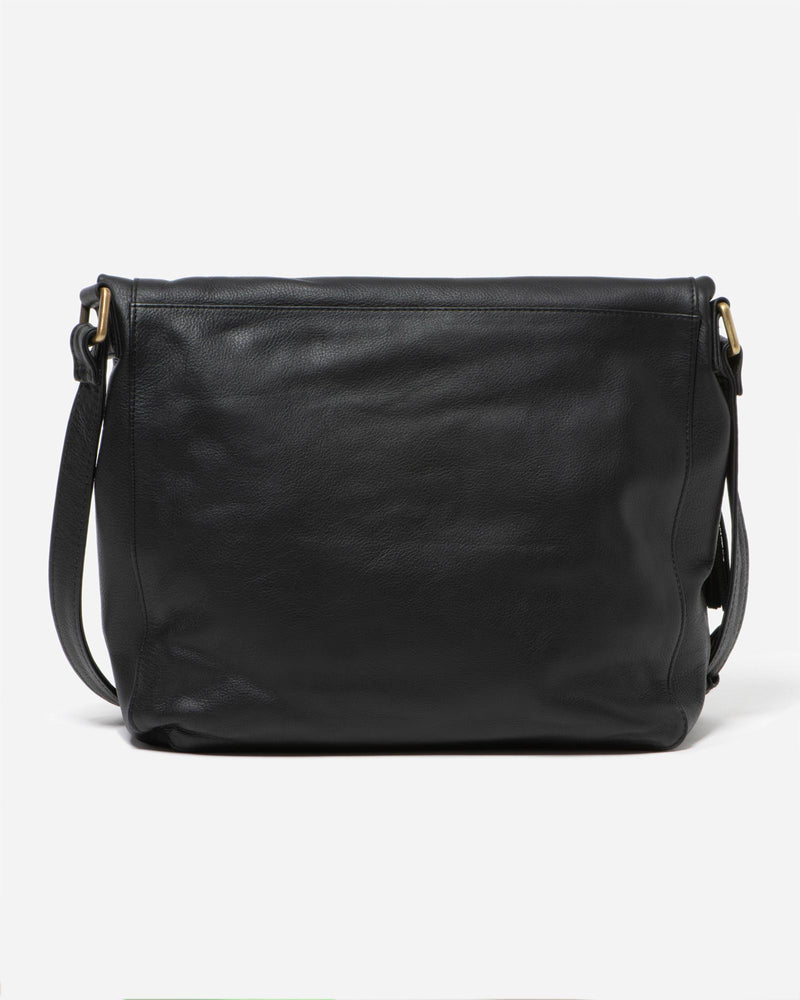Stitch & Hide Alexa Satchel Black Leather Bag