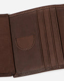 Stitch & Hide Bernard Wallet Dark Brown Leather