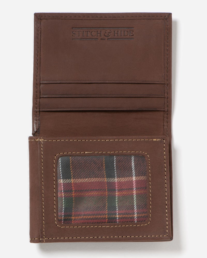 Stitch & Hide Hugo Wallet Brown Leather