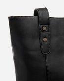 Stitch & Hide Isabelle Black Leather Bag