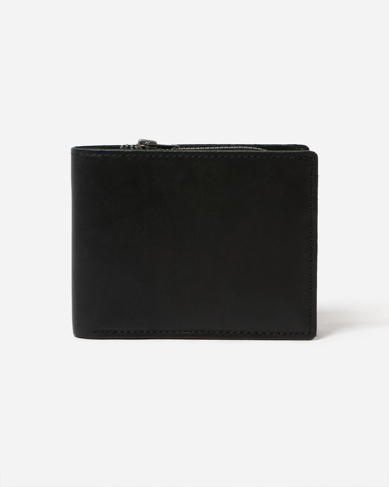 Stitch & Hide Billy Black Leather Wallet