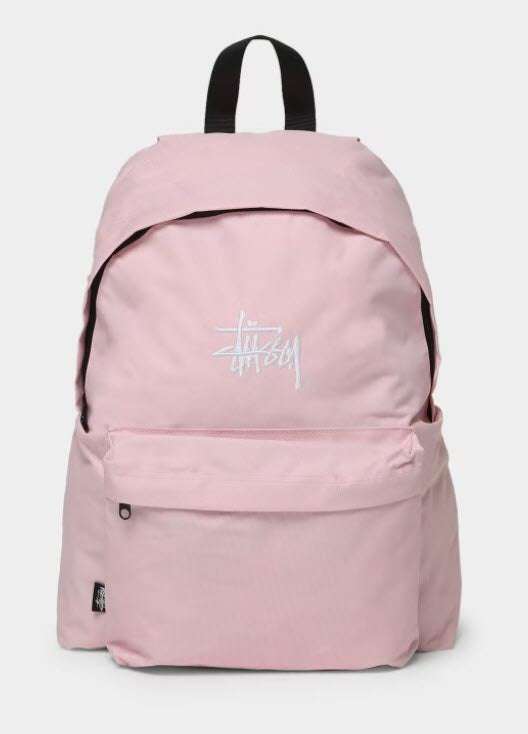 Stussy Graffiti Canvas Backpack Pink ST713023