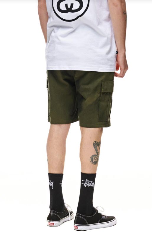 Stussy Surplus Cargo Short Military