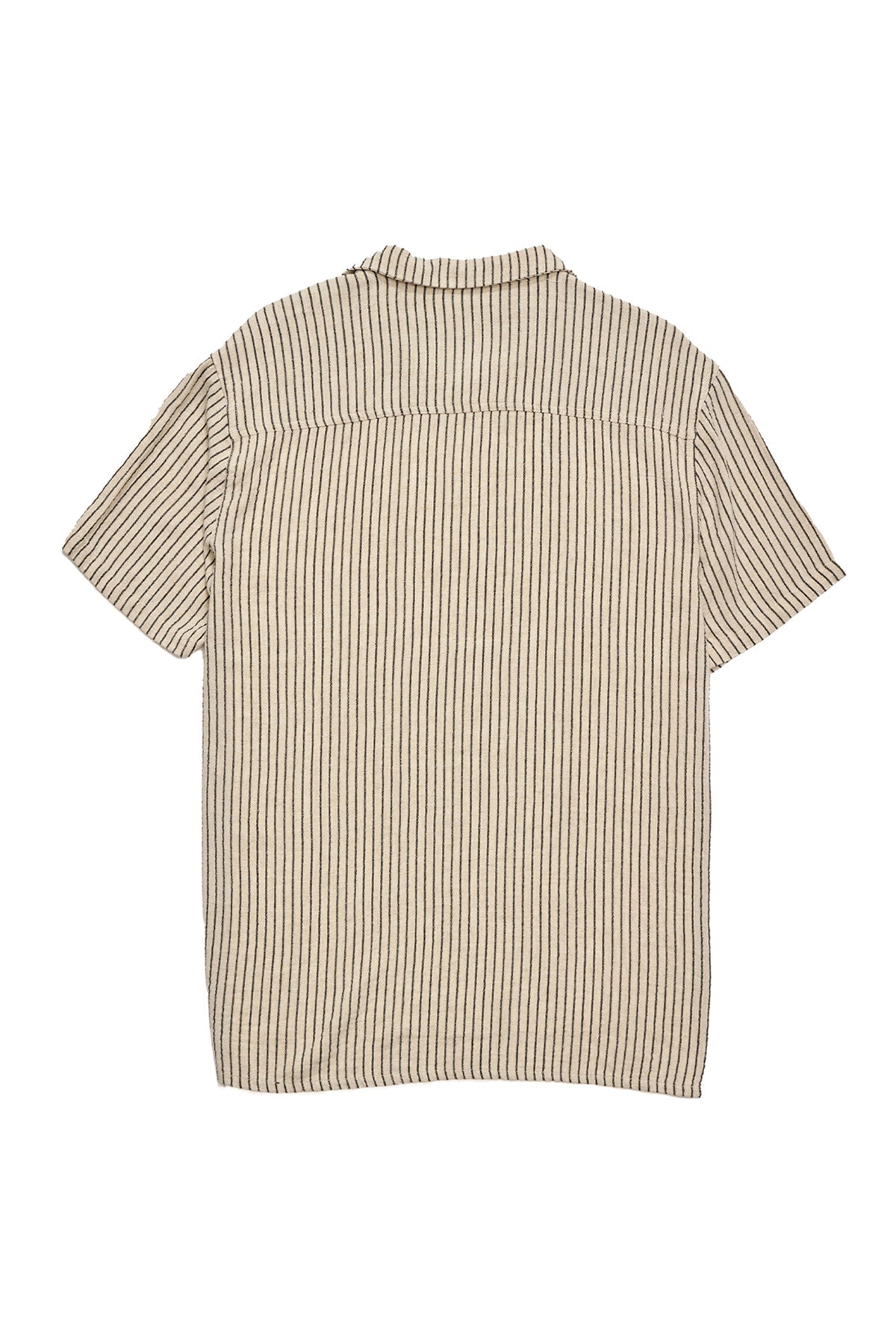 Stussy Linen Shirt Natural Black