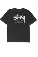 Stussy Stock Relaxed Tee Black ST102004 Famous Rock Shop Newcastle, 2300 NSW. Australia. 2