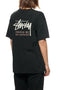 Stussy Stock Relaxed Tee Black ST102004 Famous Rock Shop Newcastle, 2300 NSW. Australia. 4