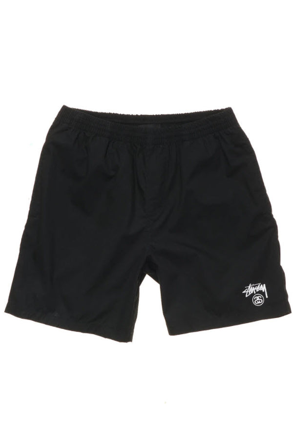 Stussy Basic Stock Beach Shorts Black