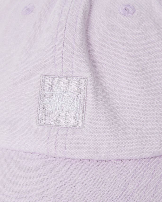 Stussy Canvas Low Pro Cap Dusty Mauve
