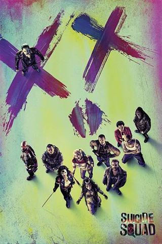 Suicide Squad Face Movie Poster PP33814