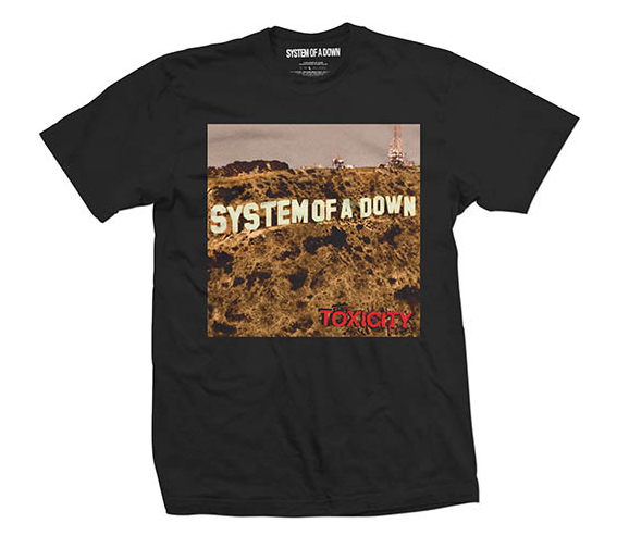 System of a Down - Toxicity T Shirt Famous Rock Shop. 517 Hunter Street Newcastle 2300 NSW  Australia
