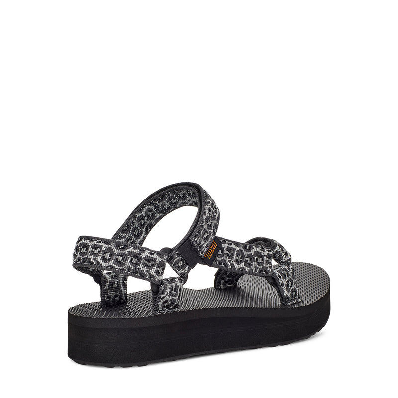 Teva Midform Universal DORINDA WHITE BLACK Leopard 1090969