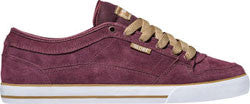 Globe TB Burgundy Men's Skate Shoe  The Globe TB shoes have a round toe, a lace-up fastening, panelled detail and a cushioned tongue and ankles for comfort. The Globe TB shoes have a cupsole design and a contrast rubber non-slip sole. Globe shoes Famous Rock Shop Newcastle 2300 NSW Australia