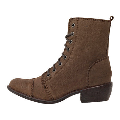 Roc Territory Brown Oily Territory is the ROC Classic. The all-time festival boots. Leather Upper Leather Lining  Women's USA sizing Famous Rock Shop Newcastle NSW Australia Boots 