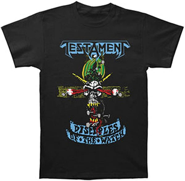 Testament Disciples Of The Watch Unisex Tee Famousrockshop