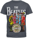 The Beatles Sgt Pepper Unisex Tee Grey