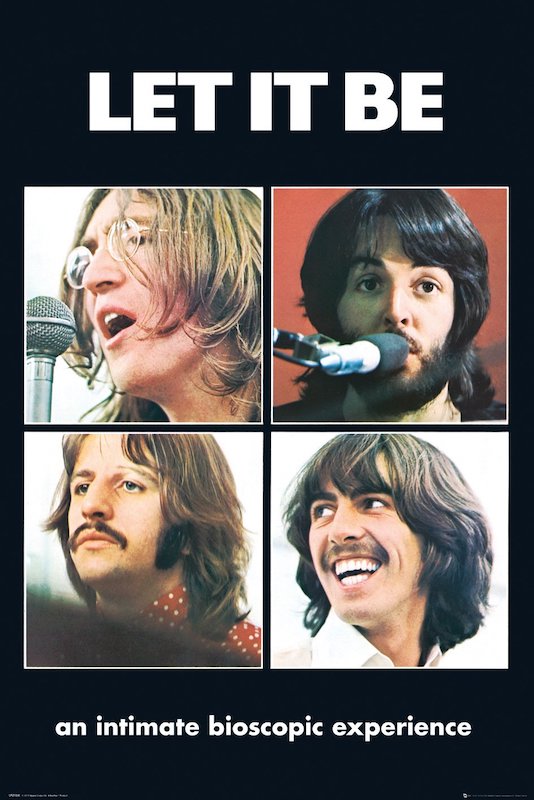 The Beatles The It Be Poster