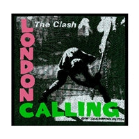 The Clash London Calling SP1872 Sew on Patch Famous Rock Shop