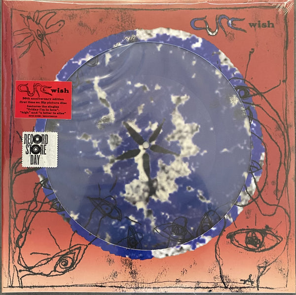 The Cure Wish 30th Anniversary Picture Disc RSD 2LP Vinyl limited-edition