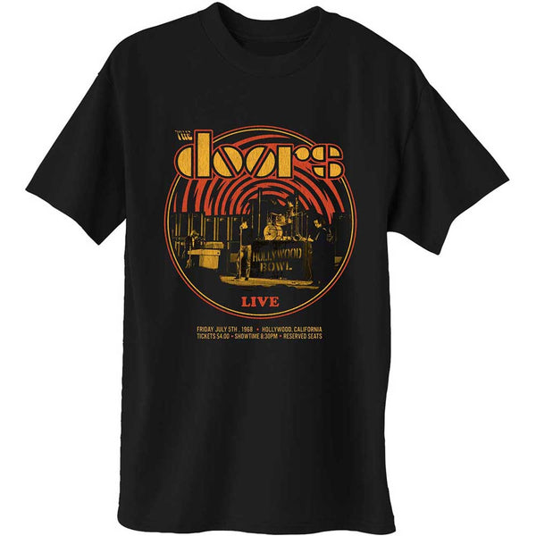 The Doors 68 Retro Circle Unisex Tee T-Shirt