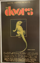 The Doors Lizard Bob Masse TOUR POSTER