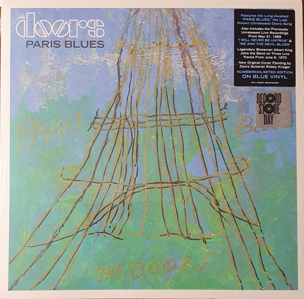 The Doors Paris Blues RDS Blue Vinyl Numberd Limited Edition