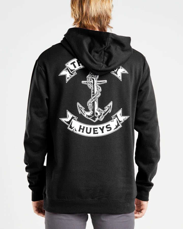 The Mad Hueys Anchor Pullover Black H222M08006