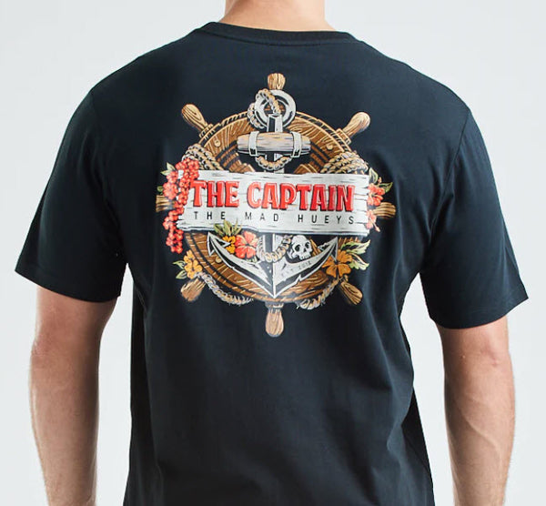 The Mad Hueys Captain Wheel Unisex T-Shirt