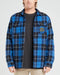 The Mad Hueys Caught FK All Plaid Jacket Navy H222M10003.