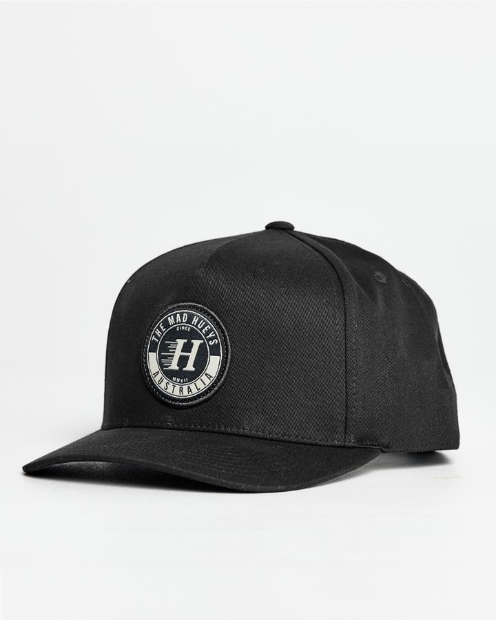 The Mad Hueys Flying H Twill Snapback Black OSFM