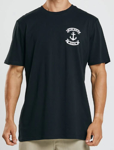 The Mad Hueys Smoking Anchor Short Sleeve Tee Black – Famous Rock Shop