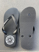 The Mad Hueys Surf Fish Party Black Thongs