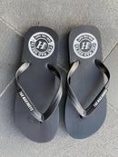 The Mad Hueys Surf Fish Party Black Thongs