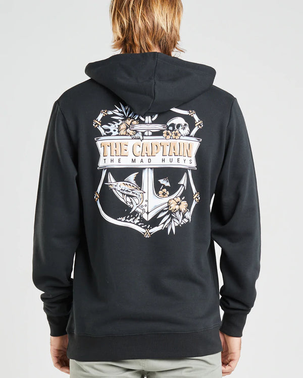 The Mad Hueys Tropic Captain Pullover Black H222M08007
