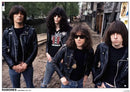 The Ramones Amsterdam 1977 Horizontal Poster