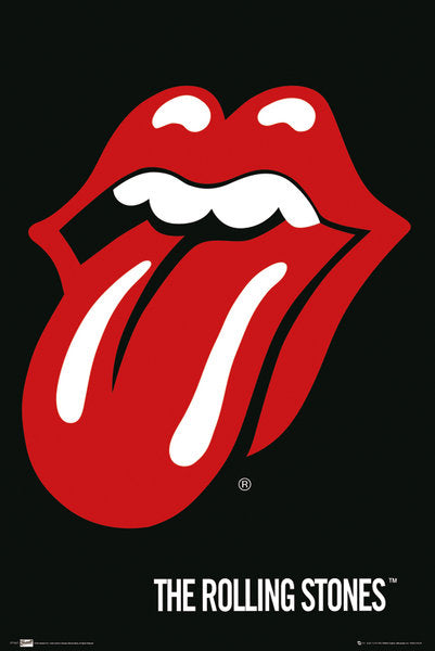 The Rolling Stones Lips Poster – Famous Rock Shop