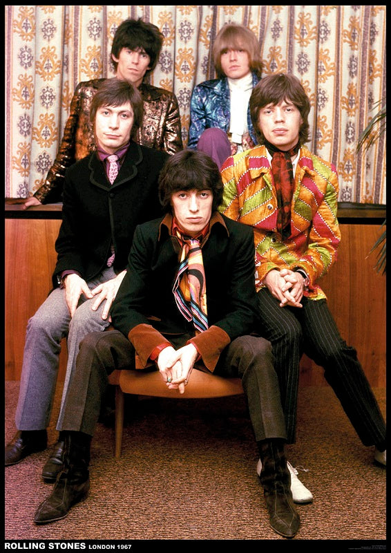 The Rolling Stones London 1967 Poster