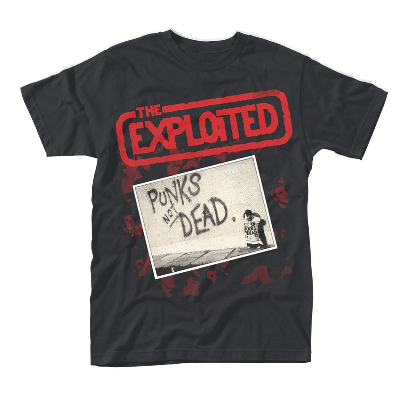 The Exploited Punks Not Dead Black T Shirt Famous Rock Shop. 517 Hunter Street Newcastle, 2300 NSW Australia