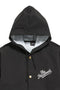 The Hundreds Forever Slant Hooded Coach's Jacket Jet Black