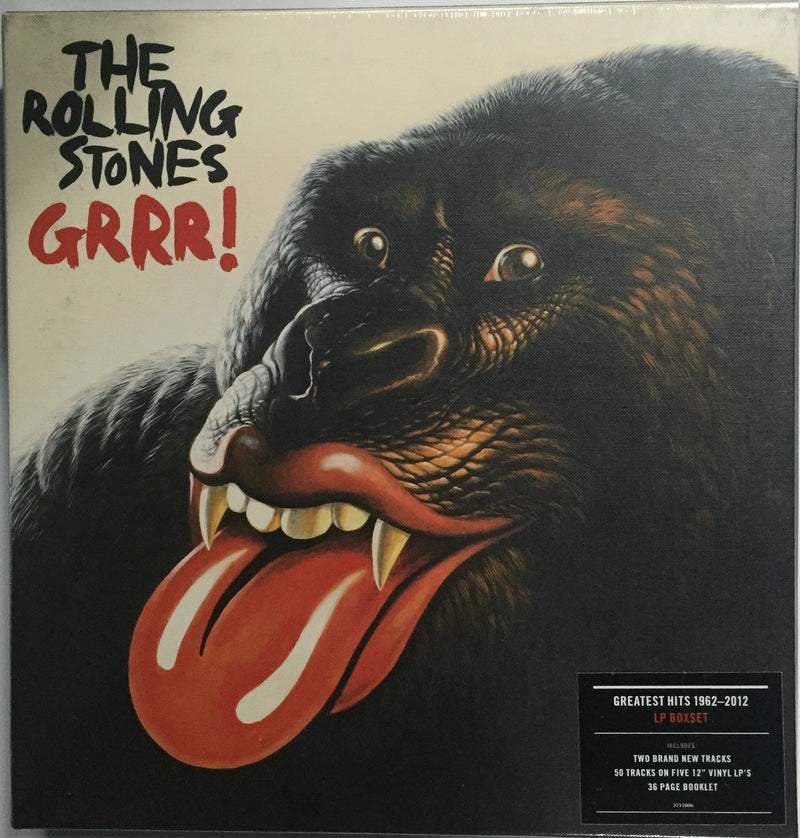 The Rolling Stones - GRRR Vinyl Box SetGreatest Hits 1962-2012 50 TRACKS ON FIVE 7" VINYL LP'S INCLUDING TWO NEW TRACKS36 PAGE BOOKLET Vinyl 1 / Side A Come On  Famous Rock Shop. 517 Hunter Street Newcastle, 2300 NSW Australia