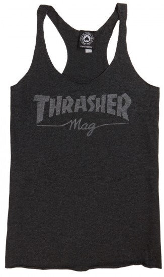 Thrasher Mag Women's Charcoal Singlet