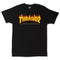 Thrasher Magazine Youth Flame Logo T-Shirt Black