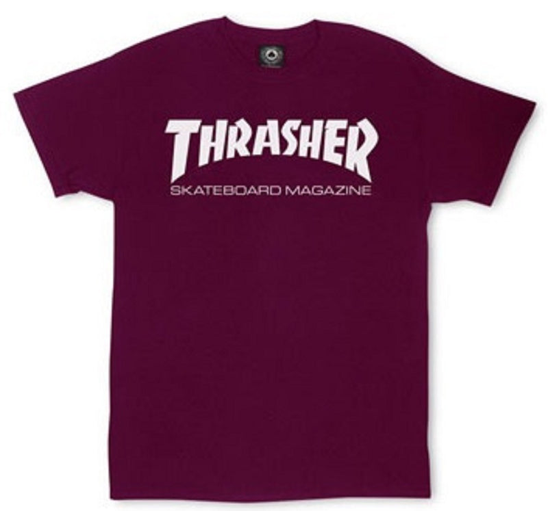 Thrasher Skate Magazine Tee 20065101 Maroon