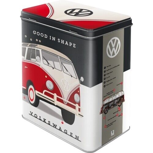 Tin Box Large VW - Good In Shape Nostalgic-Art