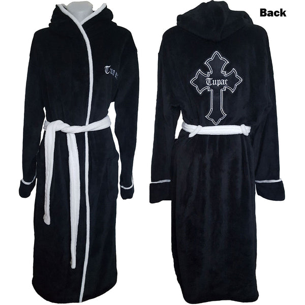 Tupac Cross bathrobe Unisex