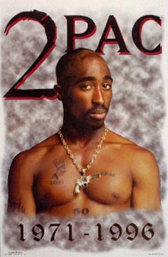 Tupac Gun Poster