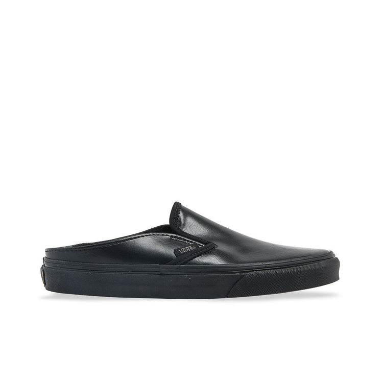 Vans Classic Slip-On Mule ( Leather ) Black Black VN0004KTL3B Famous Rock Shop. 517 Hunter Street Newcastle, 2300 NSW Australia