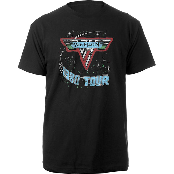 Van Halen 1980 Tour Unisex Tee Famousrockshop