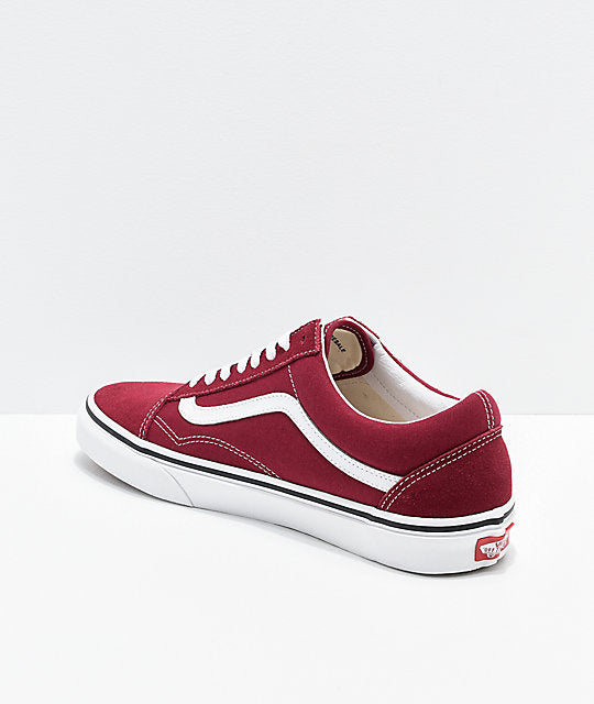 Vans Old Skool Rumba Red True White Canvas & Suede VN0A38G1VG4