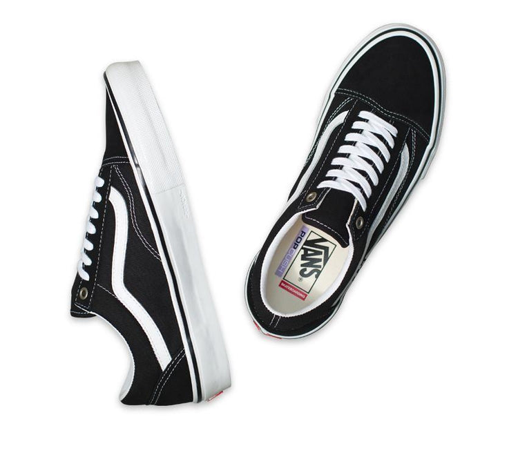 Vans SKATE OLD SKOOL Black White POPCUSH™