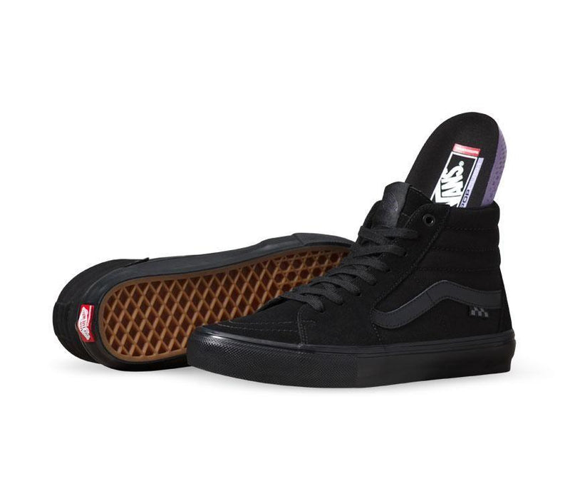 Vans Skate SK8-Hi Black Black POPCUSH™ – Famous Rock Shop